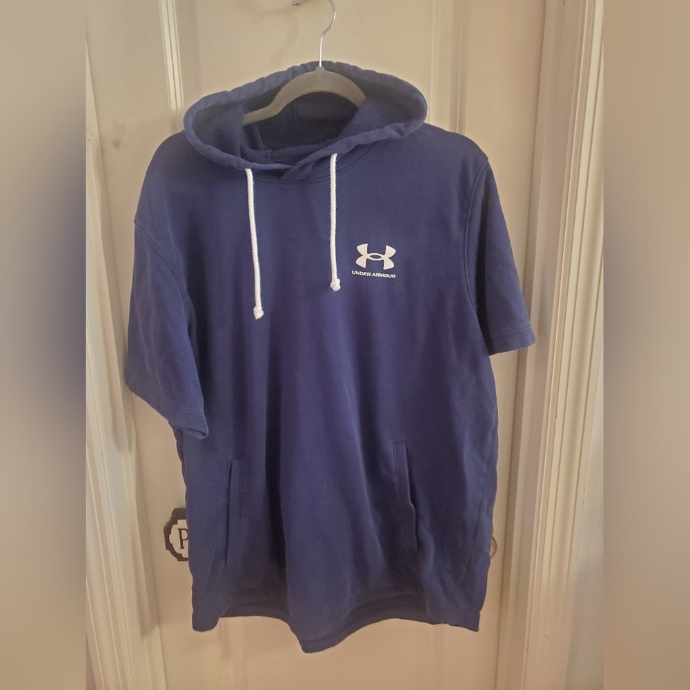 Men's UA Rival Terry Short Sleeve Hoodie XXL